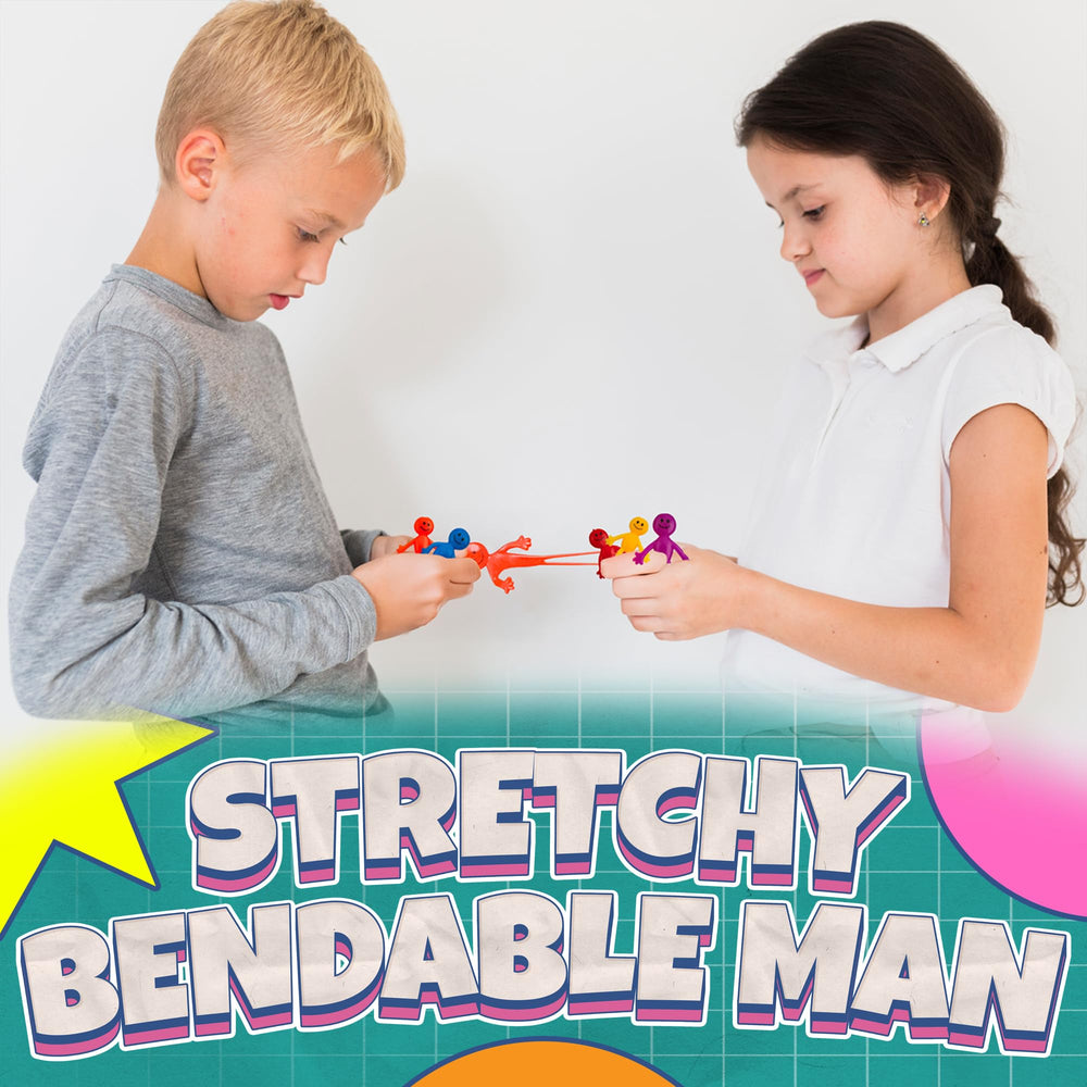 Colorful Bedwina figures showing color variety for classroom prizes.