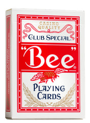 Bee playing cards with a diamond-back design for premium casino-style play