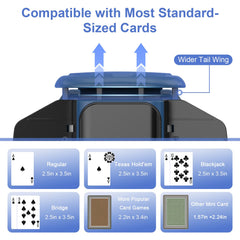 BEE&FLOWER Card Shuffler delivers quiet operation for smooth nights.
