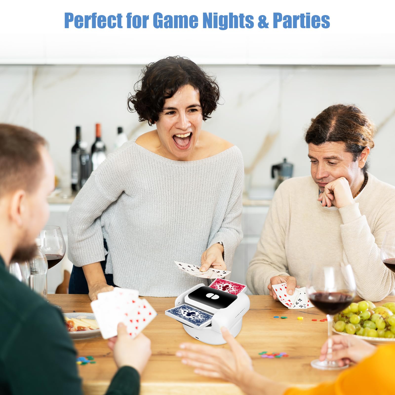 BEE&FLOWER Ergonomic design suited for seniors and family game nights.