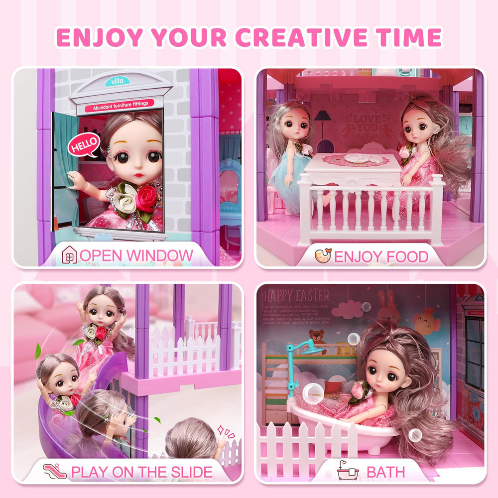 Beefunni dolls and furniture kit ready for creative roleplay.