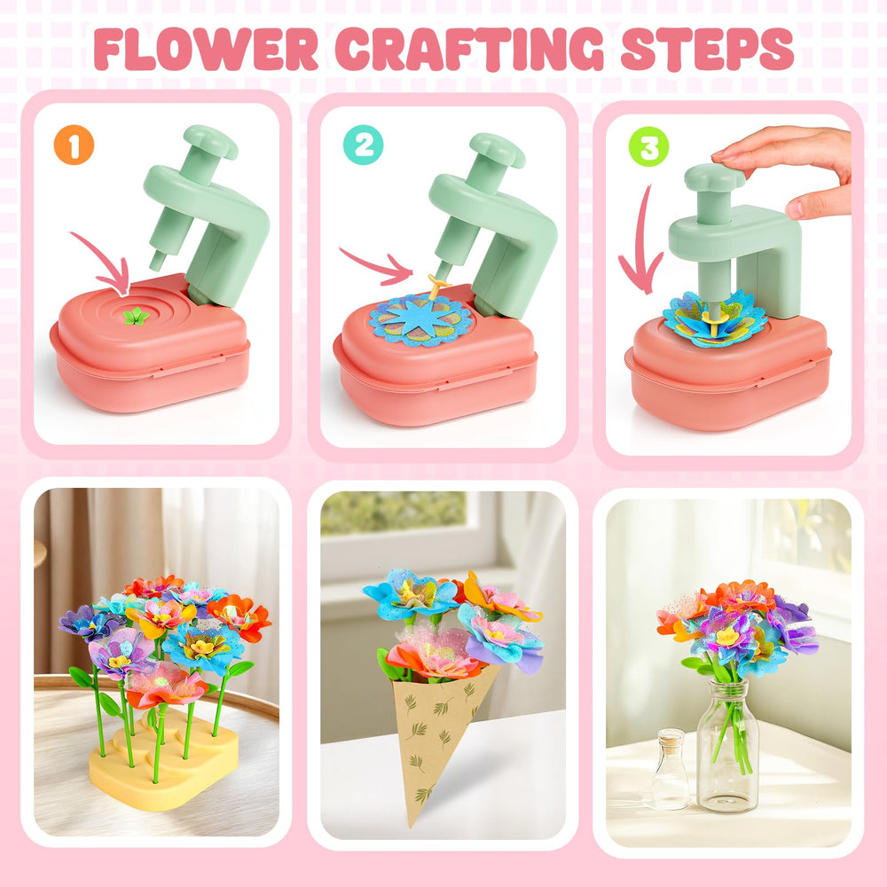 Beefunni Stems and base help secure long-lasting, display-ready flowers.