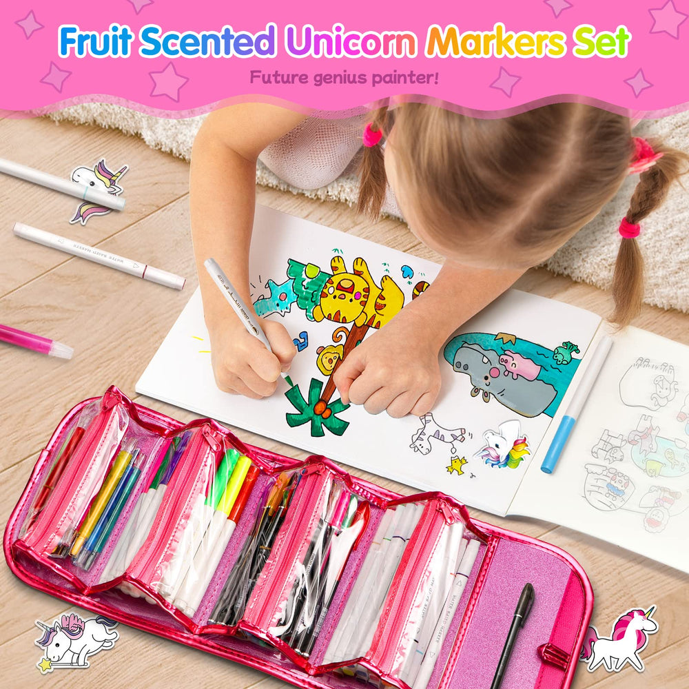 Beefunni washable double-ended markers offer vibrant color and easy cleanup