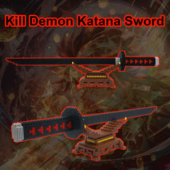 Beego 19-inch katana stand for secure sword display.