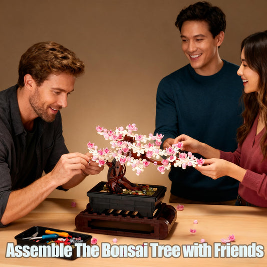 Beego 3IN1 Bonsai with green leaves for versatile seasonal decor.