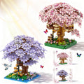 Beego Bonsai Tree Cherry Blossom display for tabletop decor.
