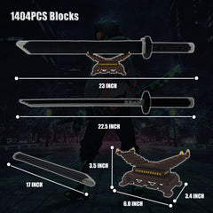 Beego Kill Demon Sword kit scabbard adds authentic flair
