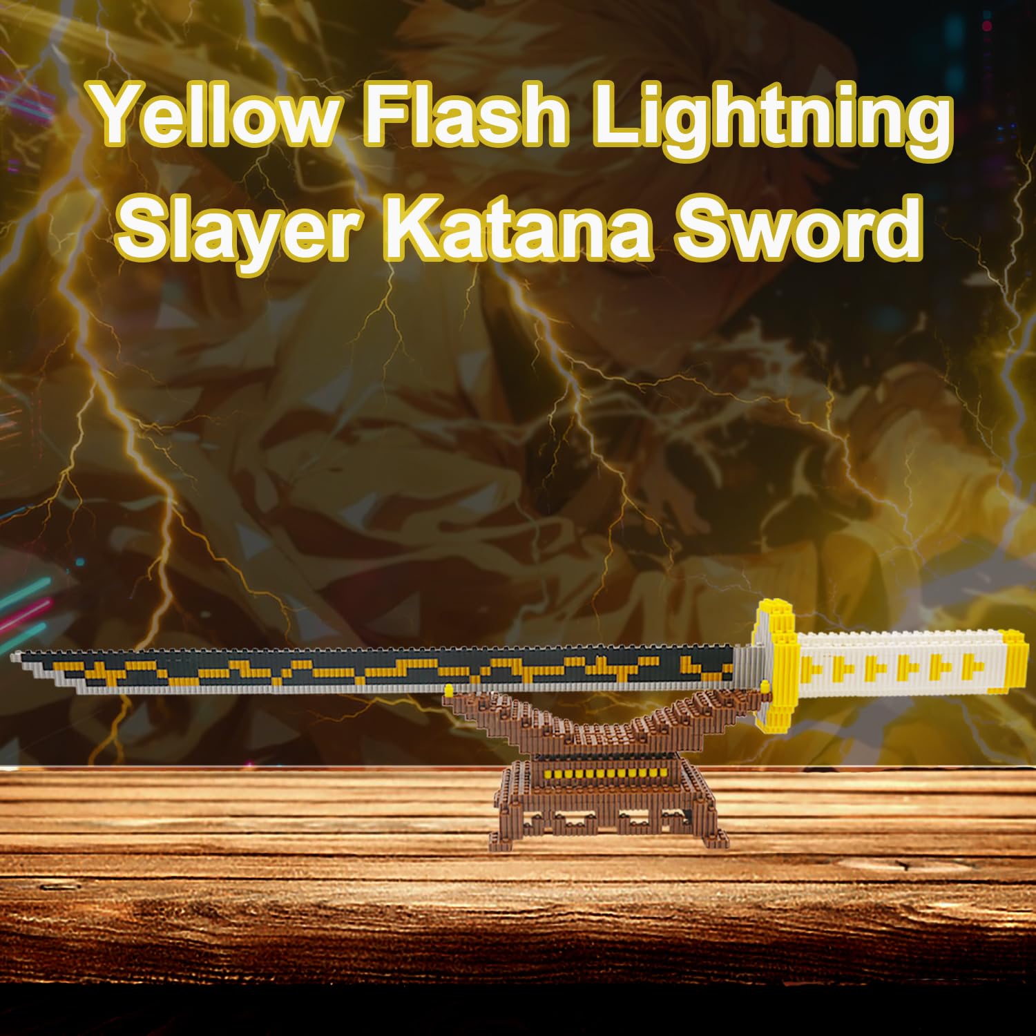 Beego Kill Demon Sword stand supports secure, elegant sword display