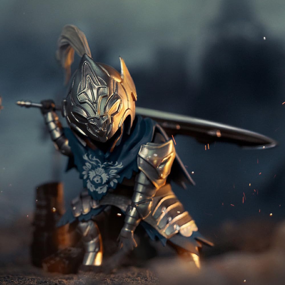 BEEMAI Firelink DkSouls figure measures about 4.3 inches, ideal for display.