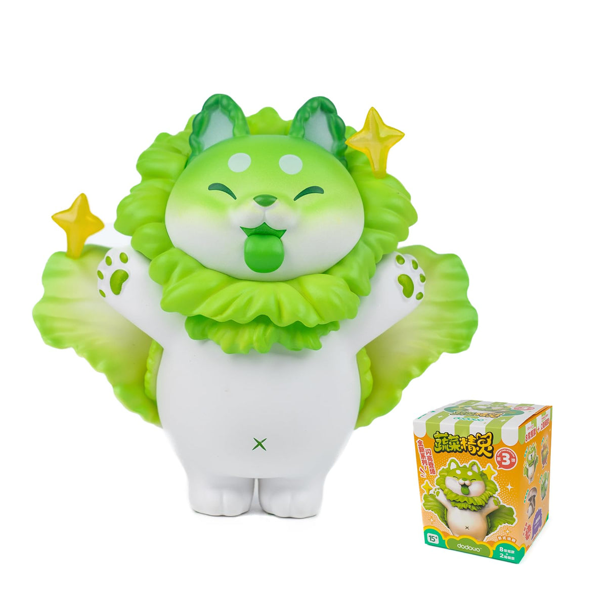 BEEMAI Vegetables Fairy Series 3 regular figure 1—bright hand-painted desk decor