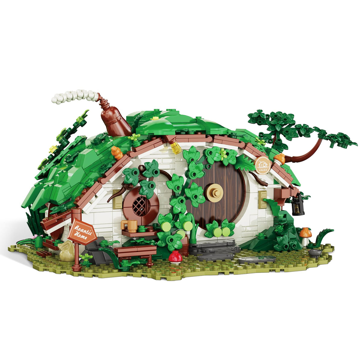 BeepZipp Movie Theme Building Set front view for dramatic shelf display