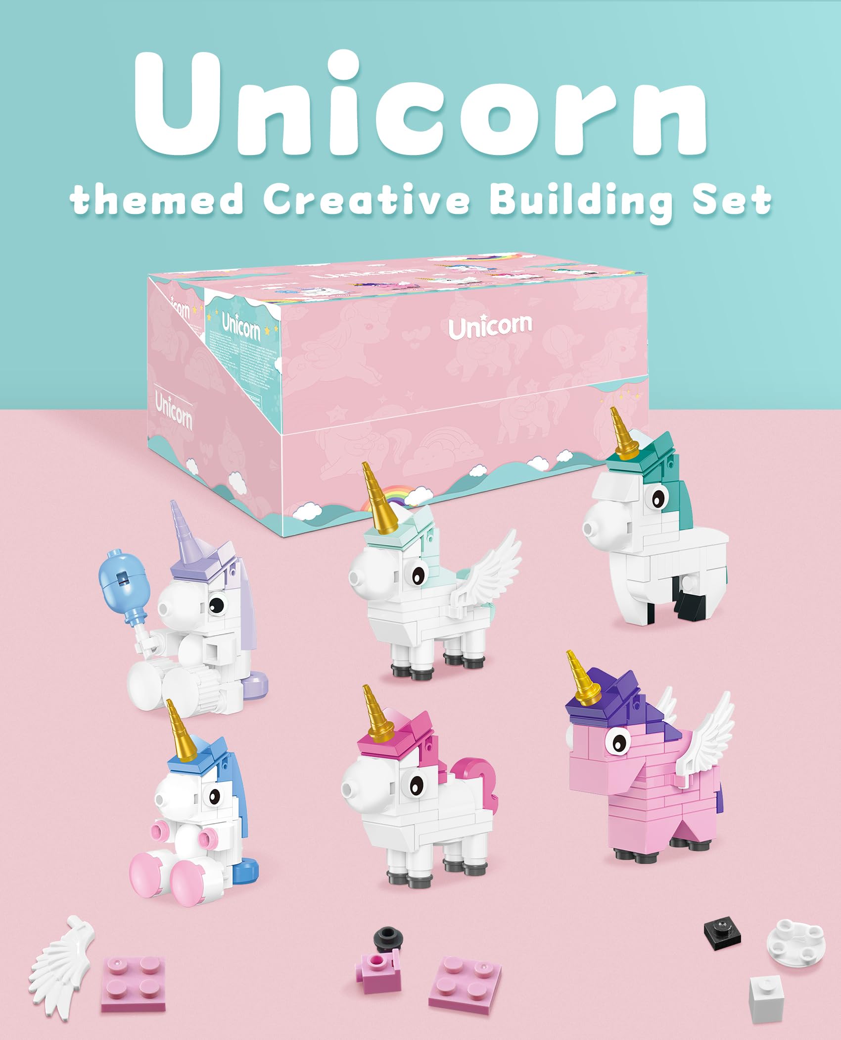 BeepZipp Unicorn play set sparks creativity during imaginative table storytelling
