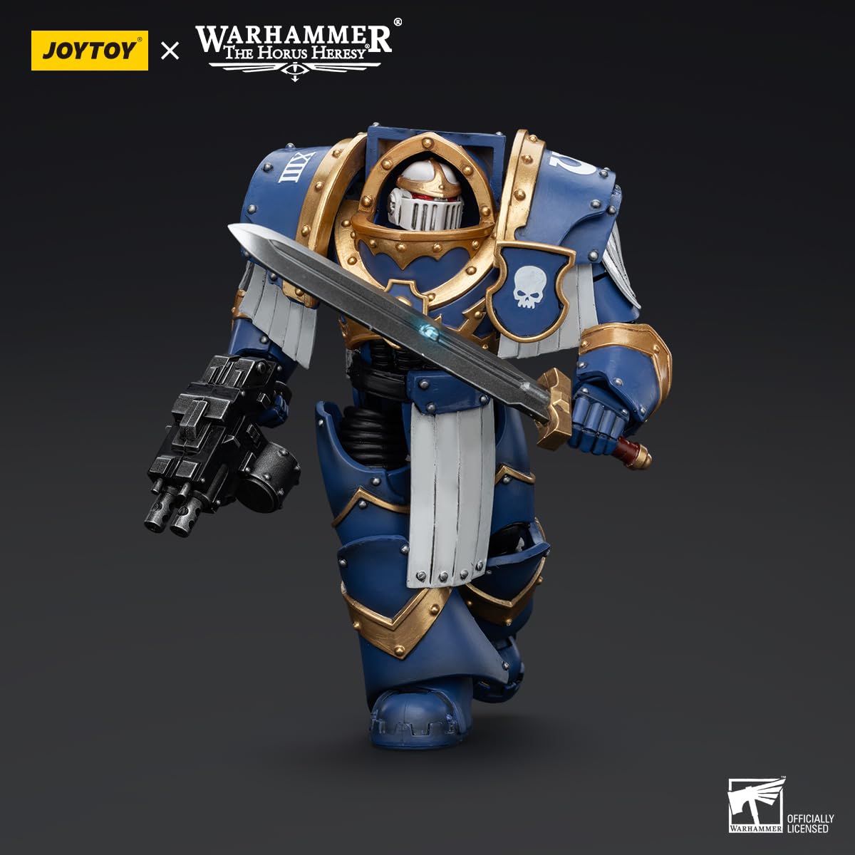 BEERISE JoyToy power sword action pose showcases dynamic tabletop-ready stance