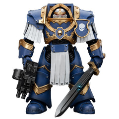 BEERISE JoyToy 1/18 Ultramarines sergeant front view for display-worthy collection