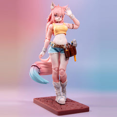 BEERISE LADOTOYS Mender Liya Alopex pink collectible edition with premium packaging.