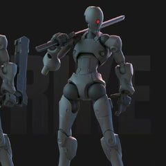 BEERISE Sheik Mainland 1/18-3MIN-A articulation points enable versatile posing.