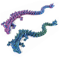 Beesini crystal dragon figurine adds a luminous desk focal point for executive spaces.