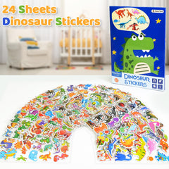 Beestech 450-plus dinosaur stickers offering diverse designs for activities