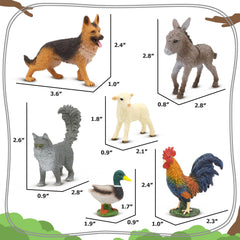 Beetots German Shepherd figurine supports curious animal care play