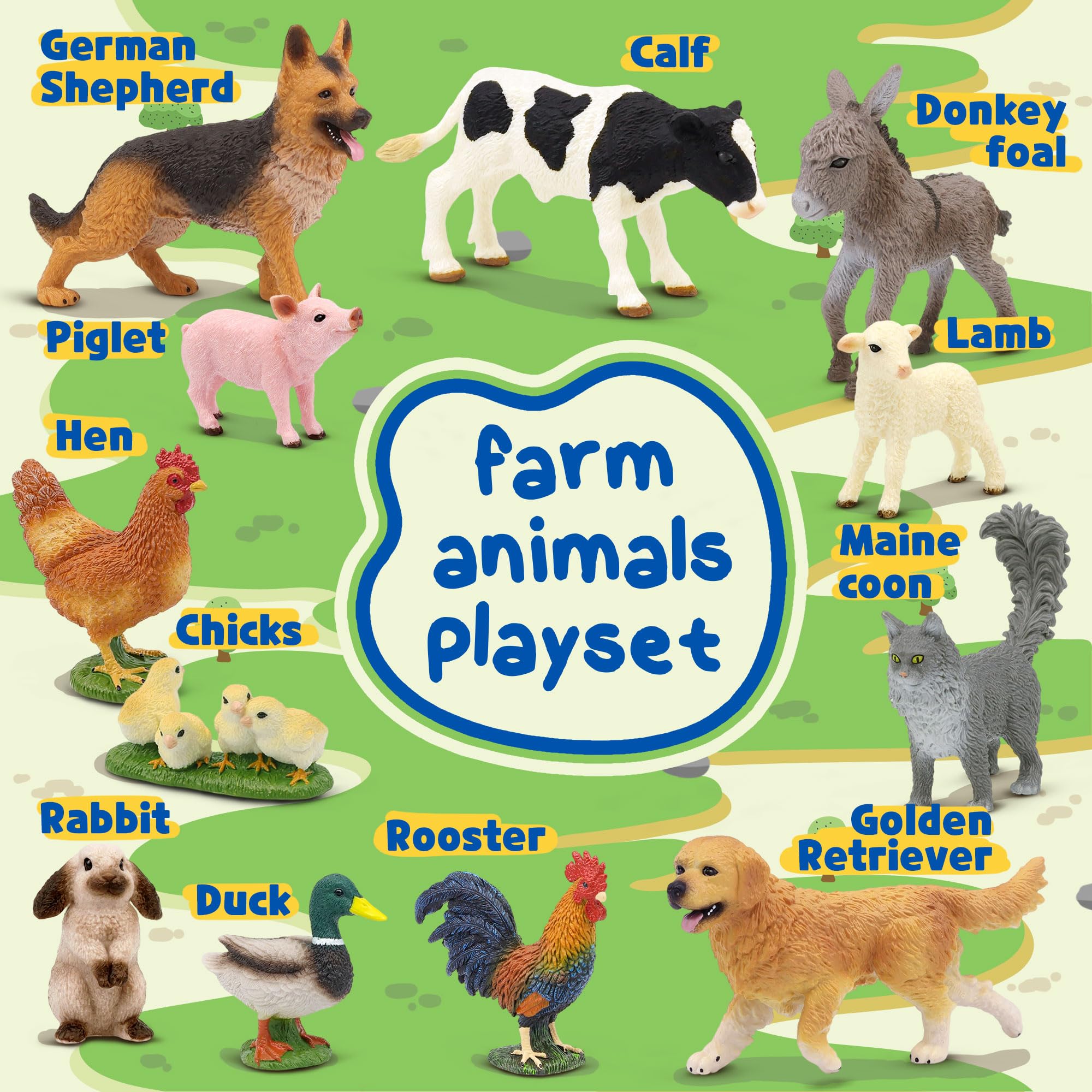 Beetots farm pig figurine designed for pretend farming adventures