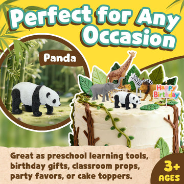 Beetots safari giraffe figurine promotes observation and habitat discussions.
