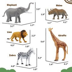 Beetots safari tiger figurine supports creative storytelling during playtime.
