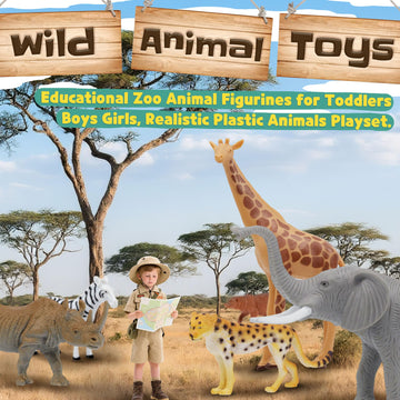 Beetots safari zebra figurine adds contrast to imaginative savannah scenes.