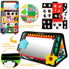 Beetoy detachable crinkle toy with dual textures boosts tactile exploration.