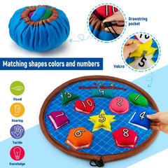Beetoy squeak and bell sounds add engaging sensory feedback.