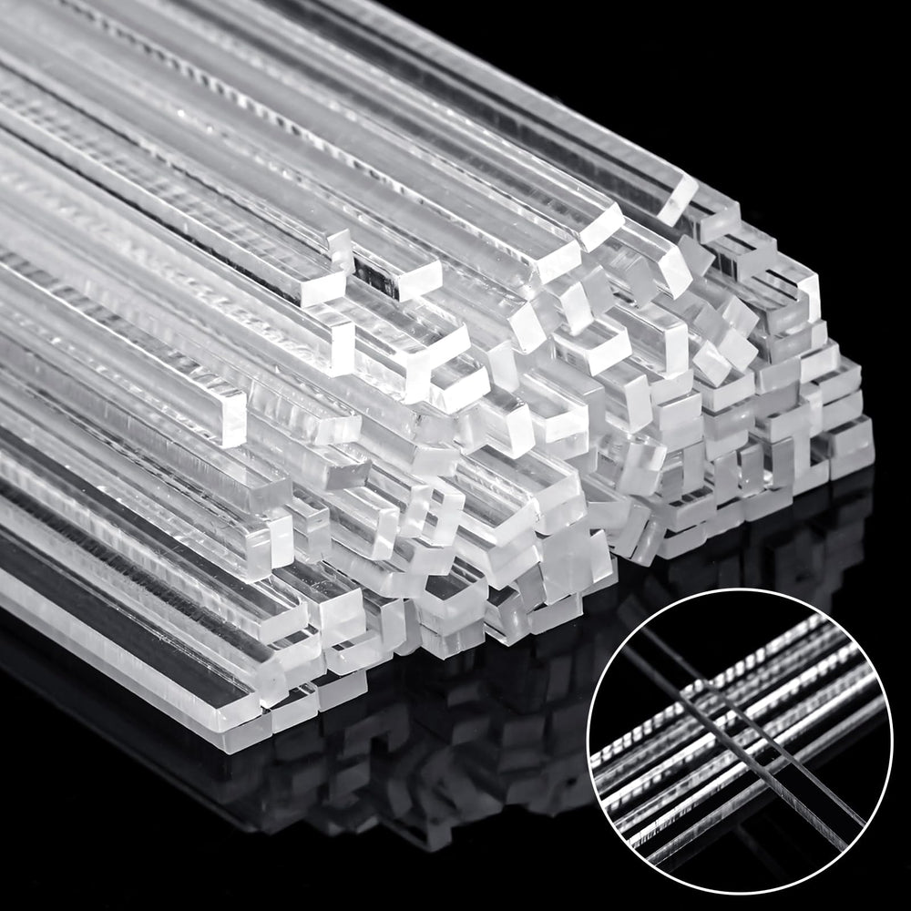 Beeveer clear acrylic sticks are easy to clean and reuse across desserts