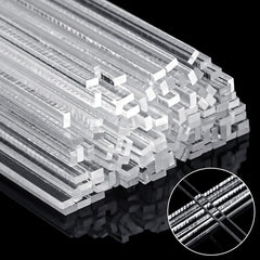 Beeveer clear acrylic sticks are easy to clean and reuse across desserts