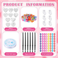 Beeveer paint and beads DIY kit enables easy customization.