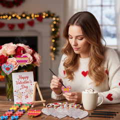 Beeveer Valentines gift-ready craft for party favors or cozy family crafting sessions.
