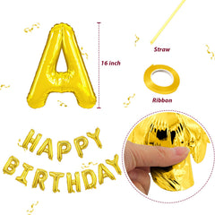 Beeyaky straw and ribbon for simple, clean balloon setup.