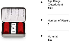 Befantasway game packaging highlighting portable tin and components