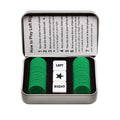 Befantasway Right Left Center dice set with green dice for quick party rounds.