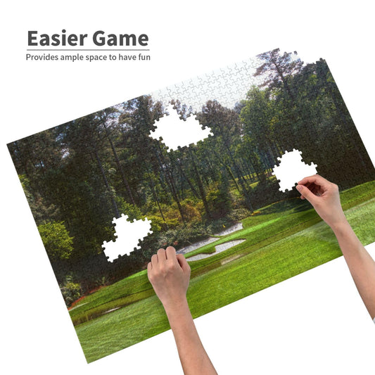Befodam Augusta National Golf puzzle scene for social gatherings and evenings