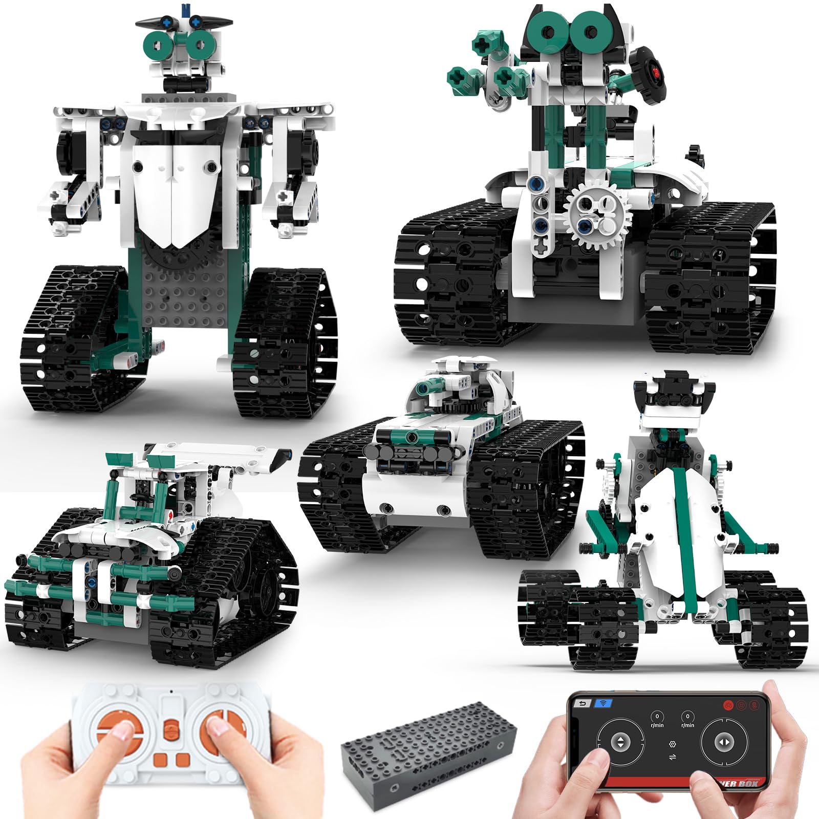 BEHOWL 13-in-1 tank model for immersive imaginative play and STEM exploration.