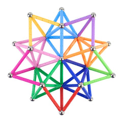 Beicarin colorful bars with storage bag for neat, portable STEM play and learning.