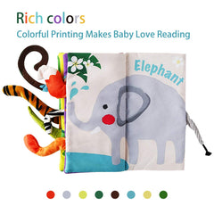 beiens travel-friendly cloth book promotes quiet, developmental entertainment on the go