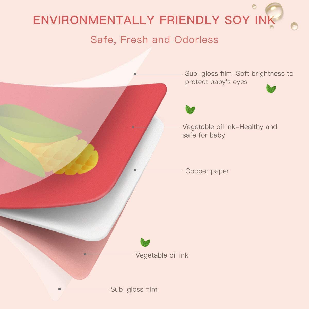 beiens soy ink printing uses eco-friendly inks with vibrant, safe colors.