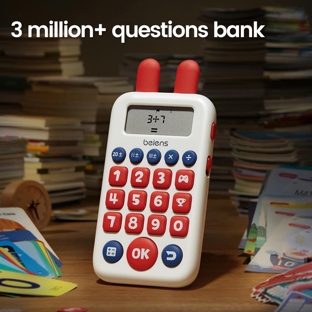 Beiens learning toys memory game strengthens recall while building math fluency