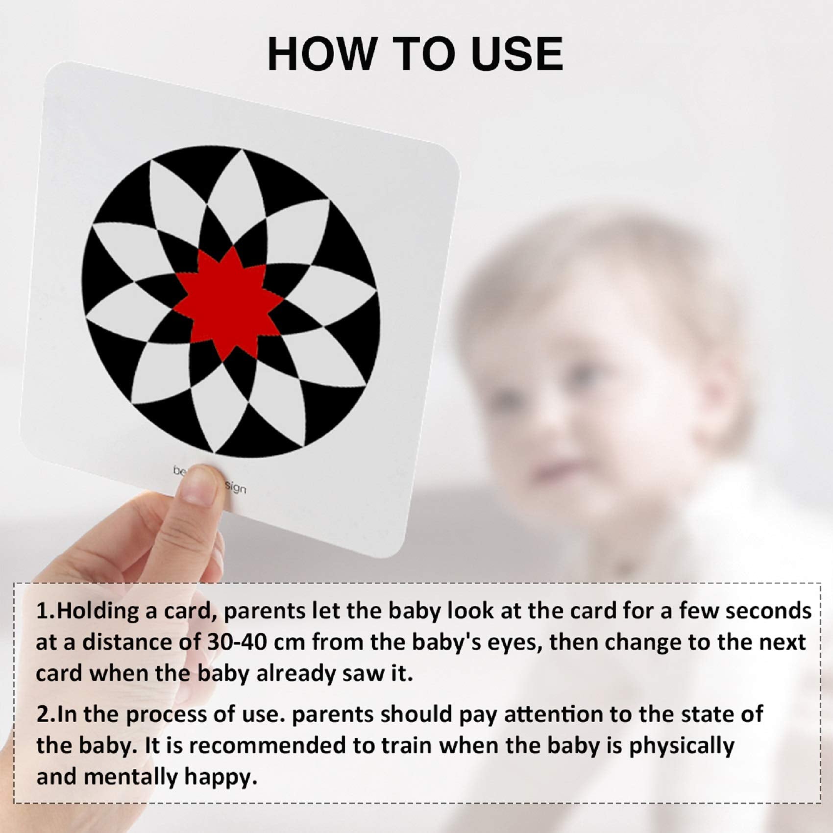 Beiens newborn gift set flashcards makes a thoughtful educational gift for families.