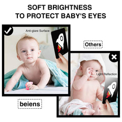 Beiens visual cards for 6–12 months aid tracking and memory through simple scenes.