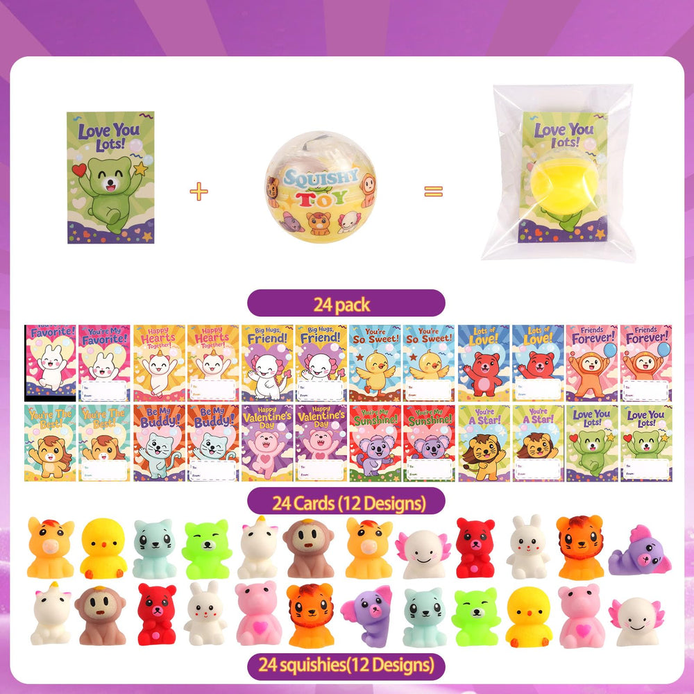 BEIGUO Valentine cards set adds a cute giftable touch to exchanges