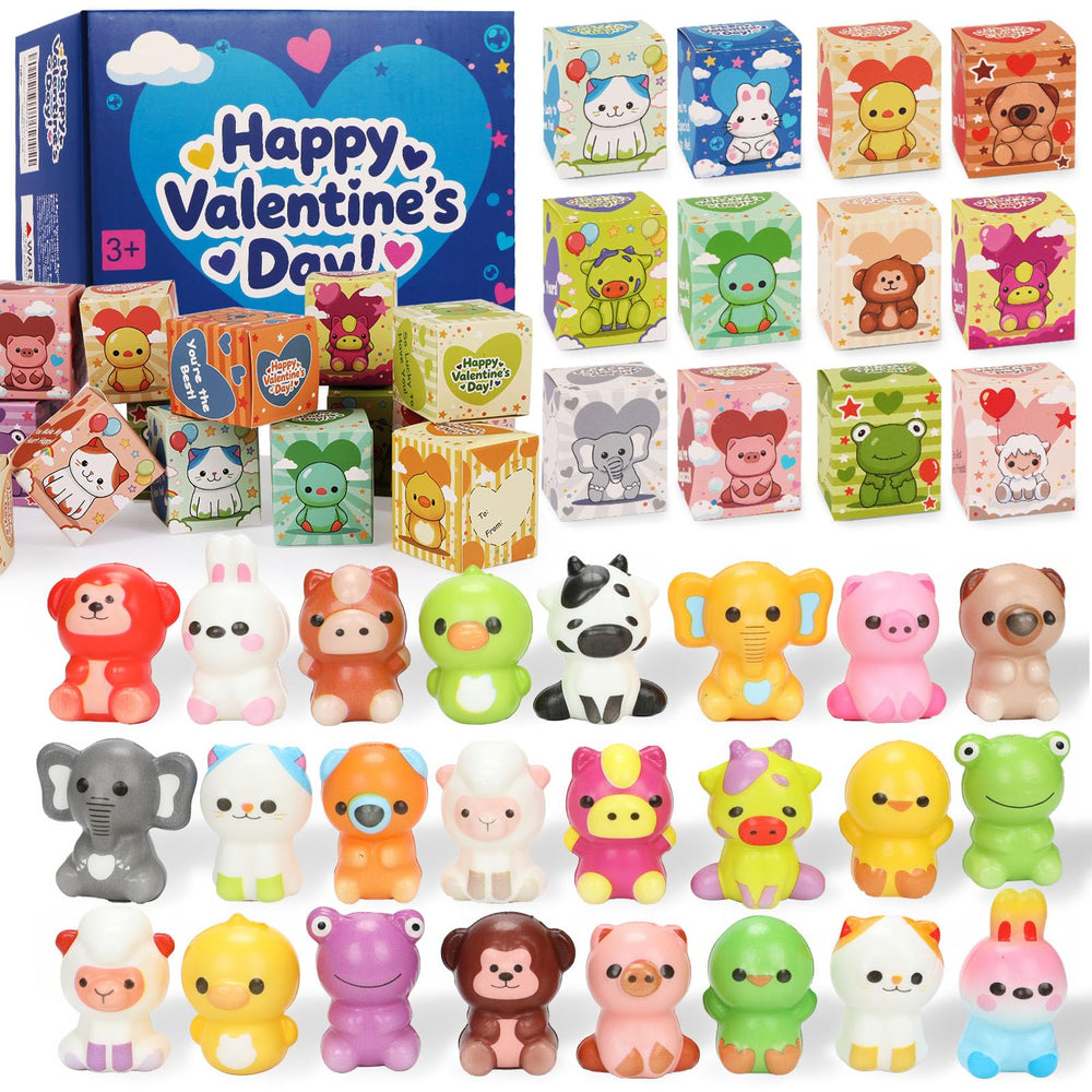 BEIGUO valentine cards 24-pack gift box set, ideal for classroom exchanges and party favors
