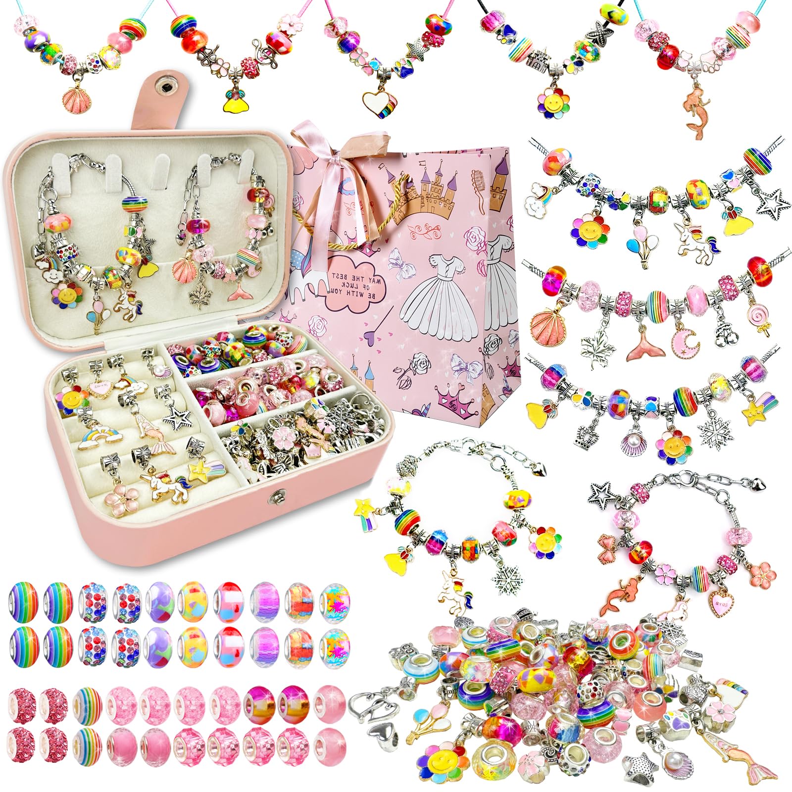 Beikeetoo charm bracelet kit box invites creativity and play