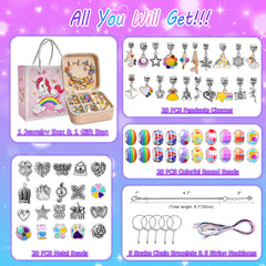 BEIKEETOO portable jewelry box keeps beads organized for mess-free crafting.