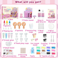 BEIREG Mini Bake Shop drinks donuts set inspires colorful pretend parties and creative storytelling