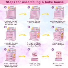 BEIREG Mini Bake Shop ice cream and waffles sparks tactile crafting and detailed mini construction